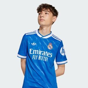 REAL MADRID 25/26 THIRD JERSEY KIDS Size LARGE (13-14 Years) NEW WITH TAGS